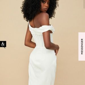 House of CB Lulu Ivory Dress-Size L